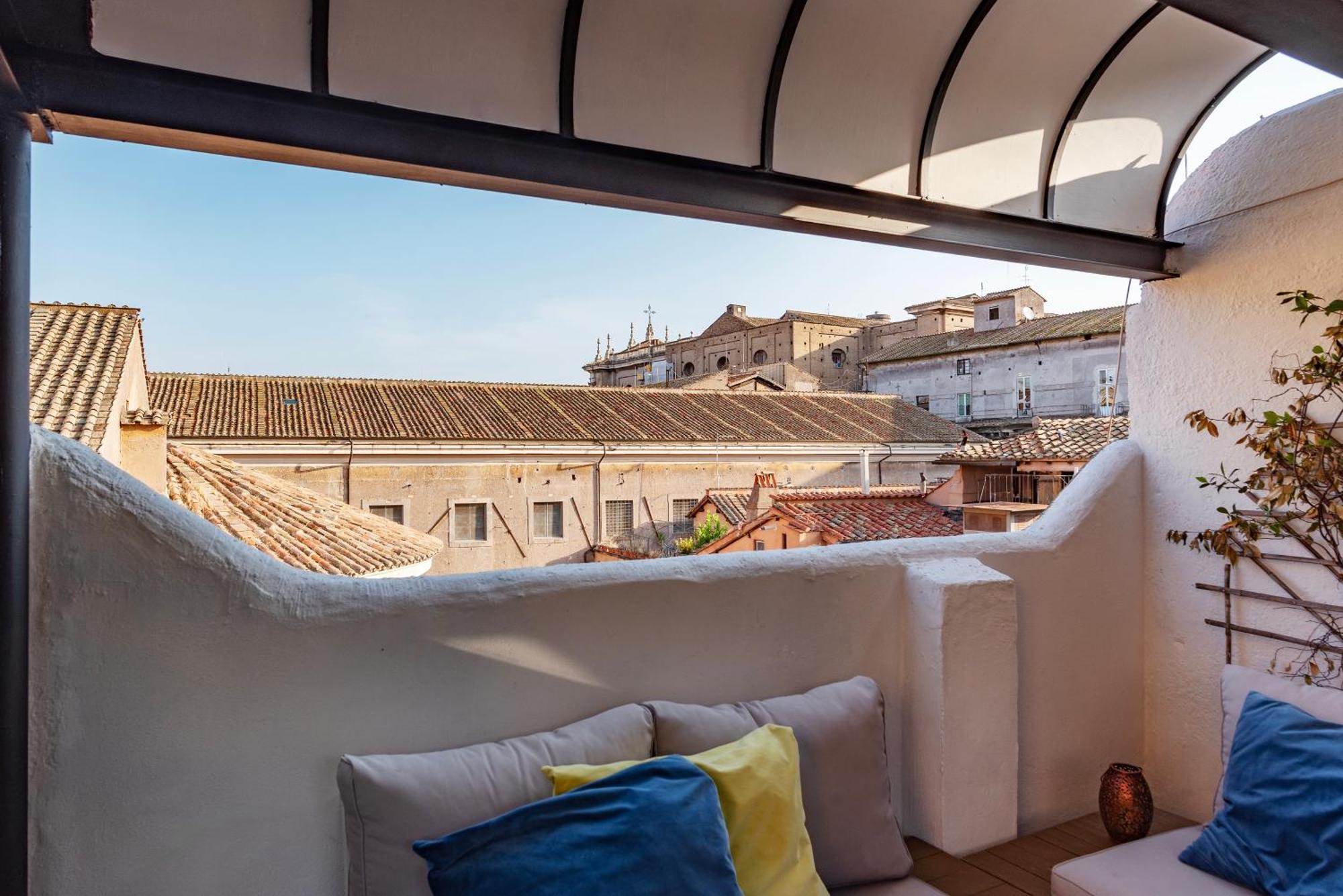 Pantheon Panoramic Rooftop Terrace Apartment Roma Exterior foto